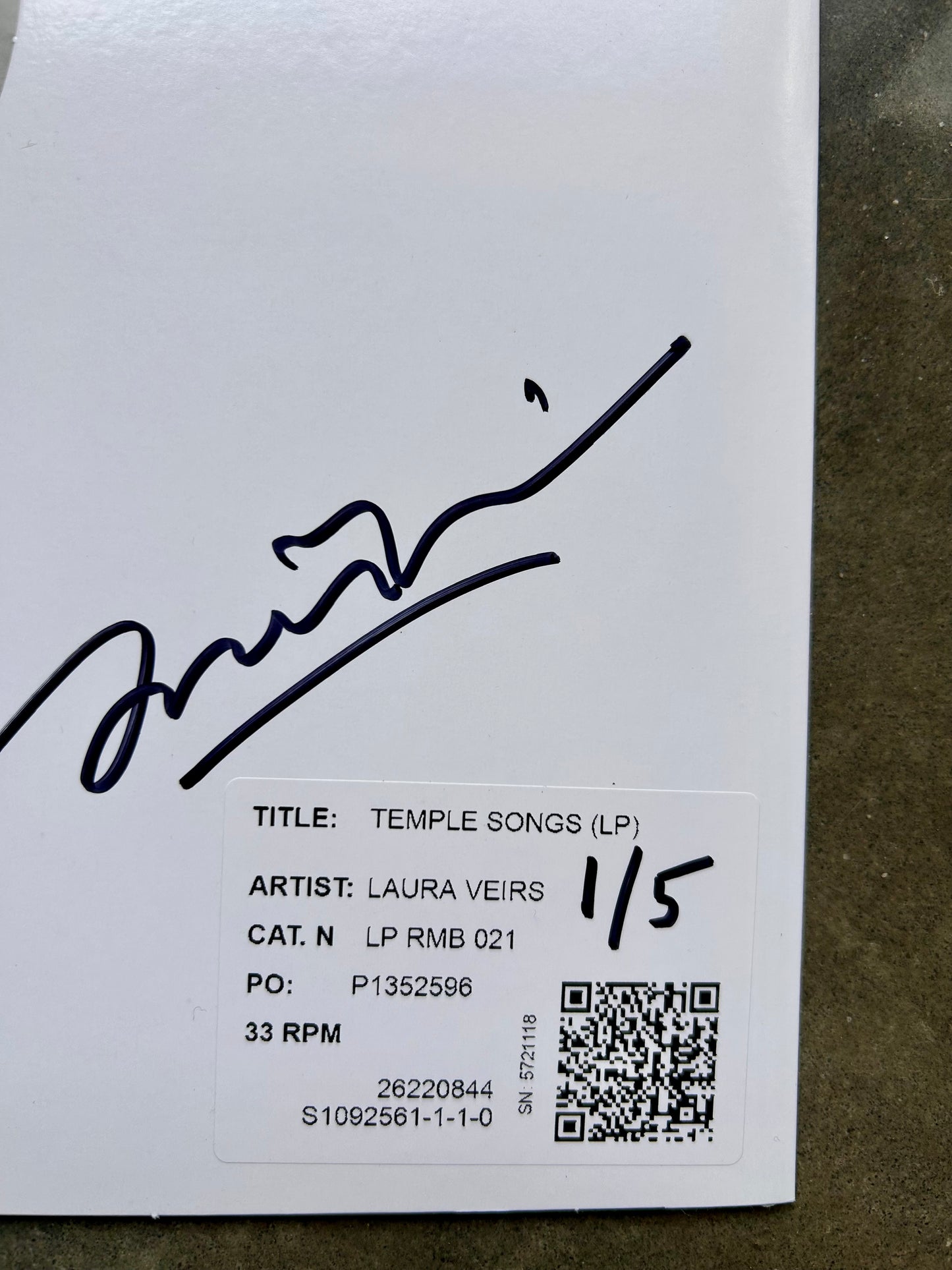 Temple Songs Test Pressing Art Bundle No. 1