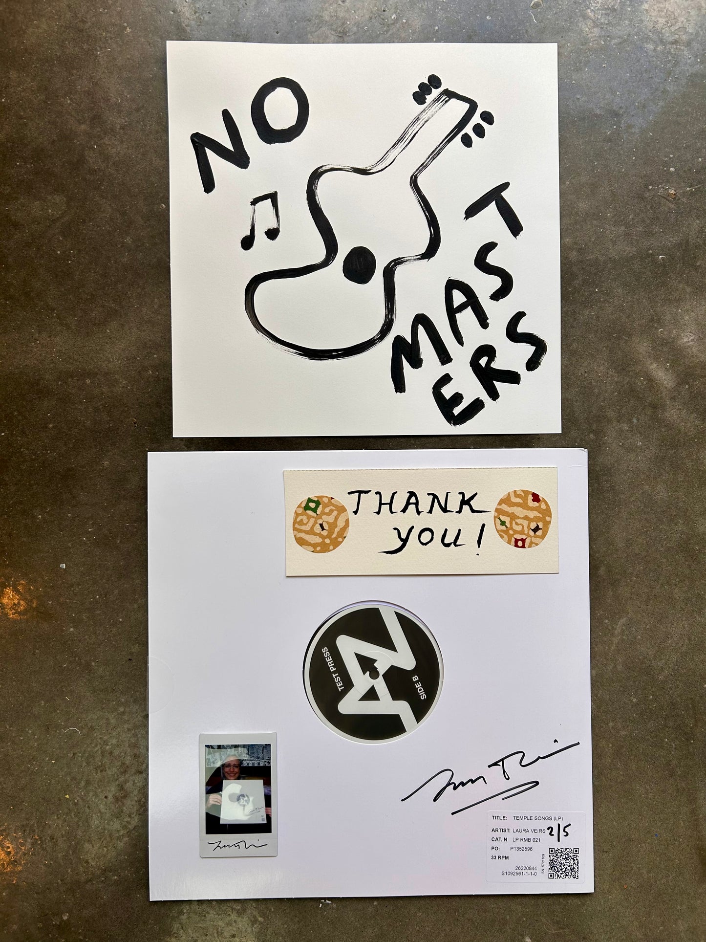Temple Songs Test Pressing Art Bundle No. 2
