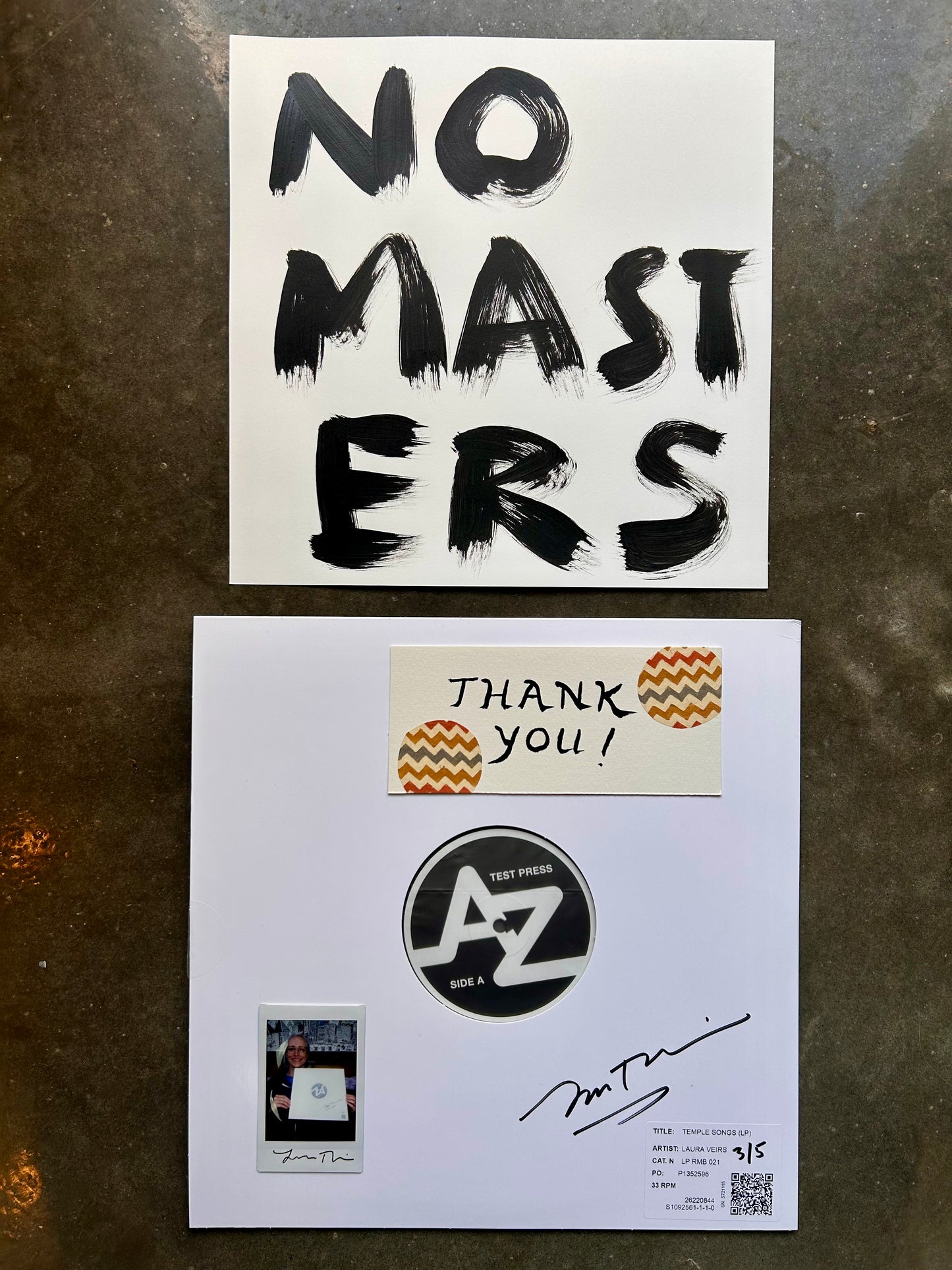 Temple Songs Test Pressing Art Bundle No. 3