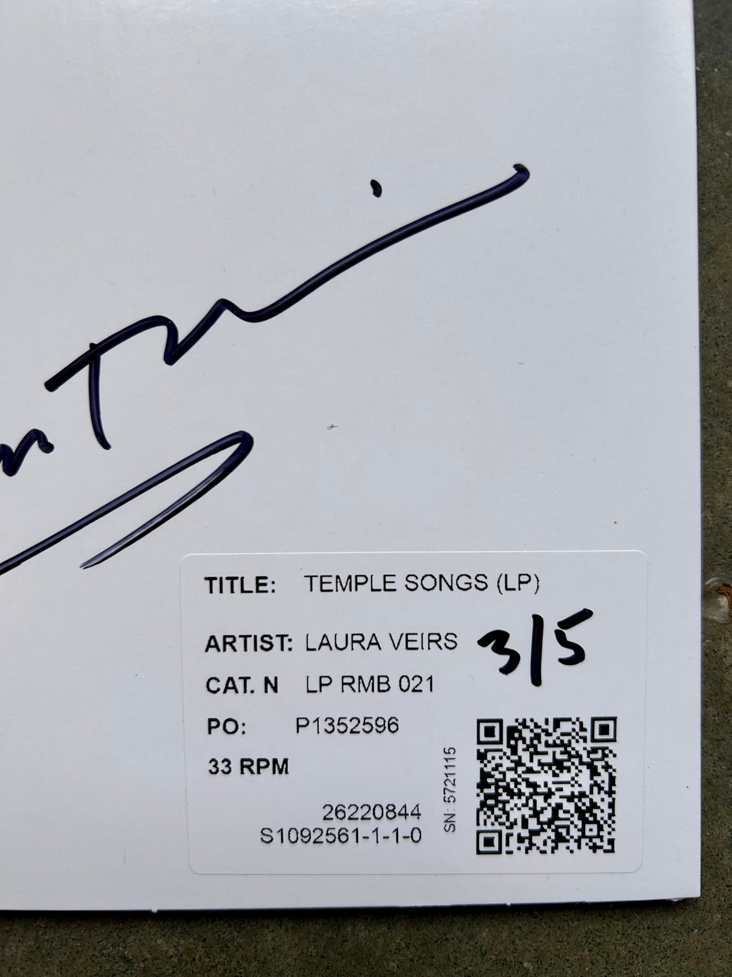 Temple Songs Test Pressing Art Bundle No. 3