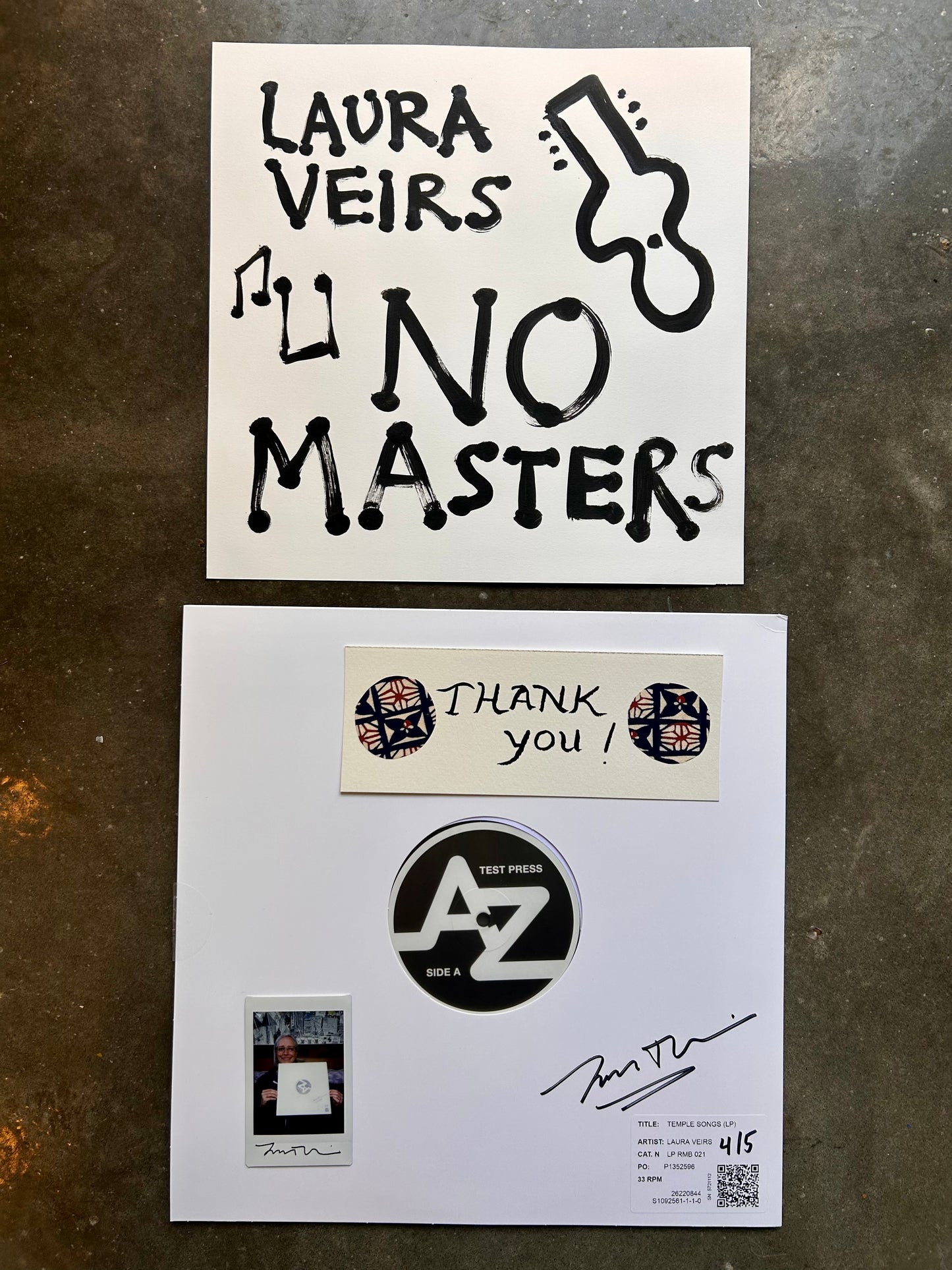 Temple Songs Test Pressing Art Bundle No. 4